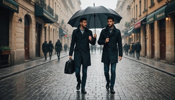 Le parapluie homme : alliez style et protection optimale
